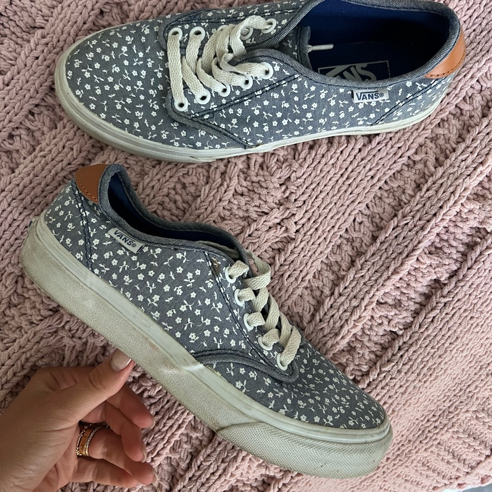 Vintage Floral Vans